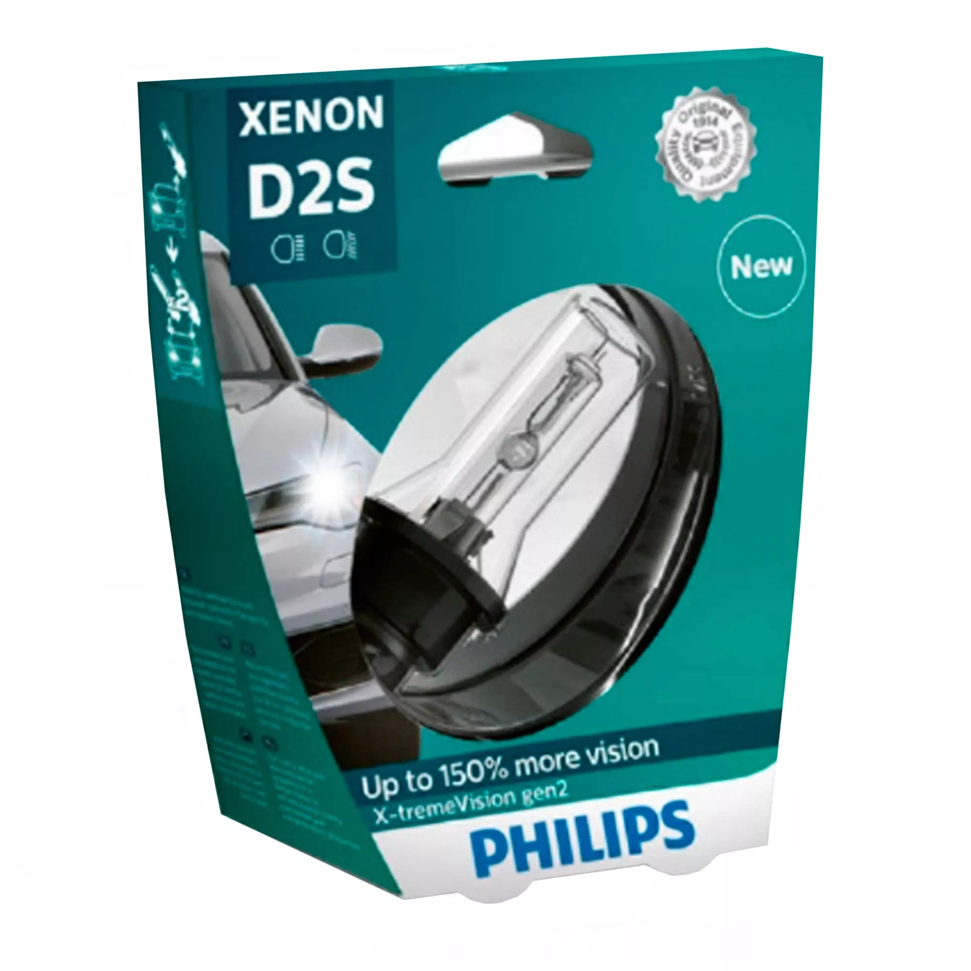 Лампа Philips X-treme Vision gen 2 D2S 85V 35W  85122 XV2 S1