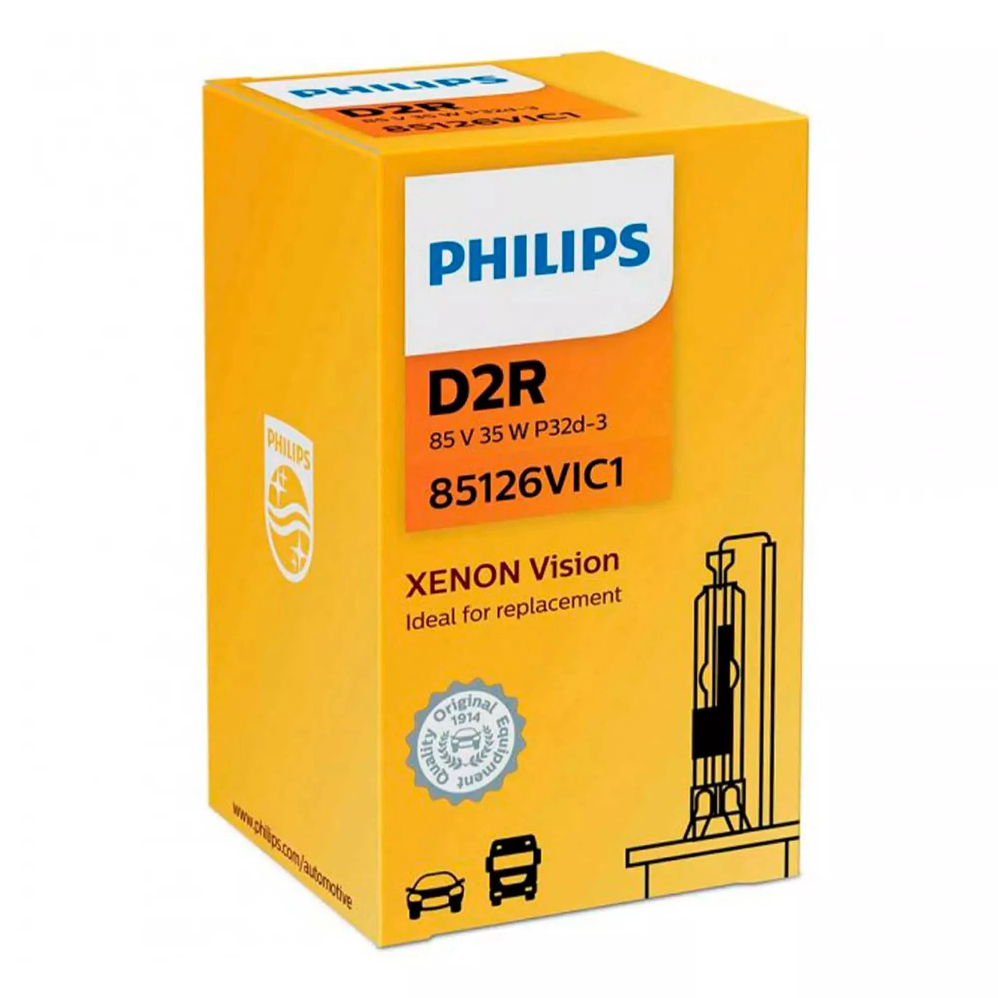 Лампа Philips Vision D2R 85V 35W 85126 VI C1