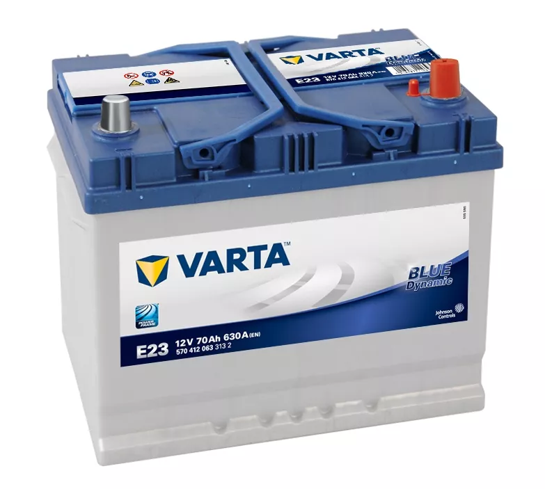 Автомобильный аккумулятор VARTA 6CT-70 АзЕ Asia 570 412 063 Blue Dynamic (E23)