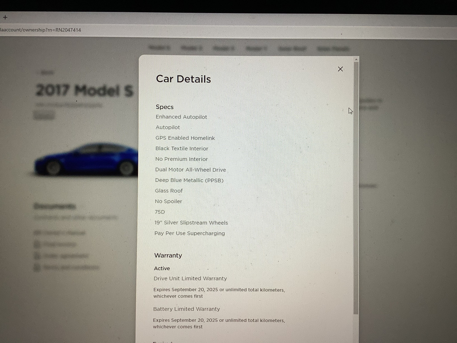 2017 Tesla Model S