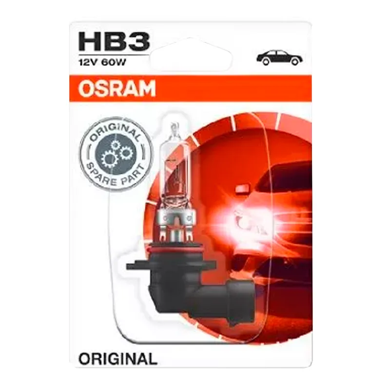 Лампа Osram HB3 P20d 60W прозрачная 900501b