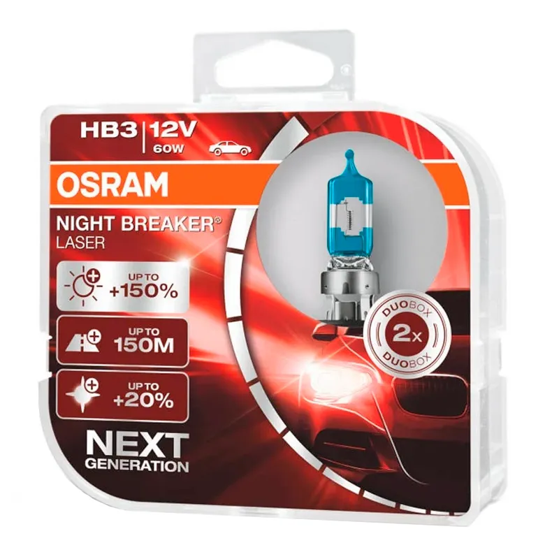 Лампа Osram Night Breaker Laser HB3 12V 60W 9005NL-HCB