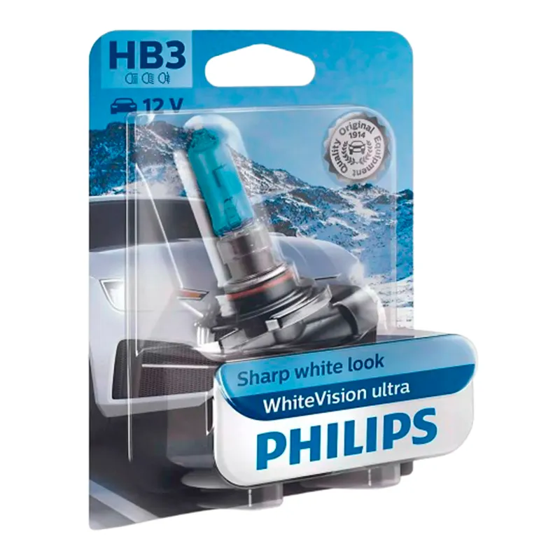 Лампа Philips WhiteVision Ultra HB3 12V 60W 9005WVUB1