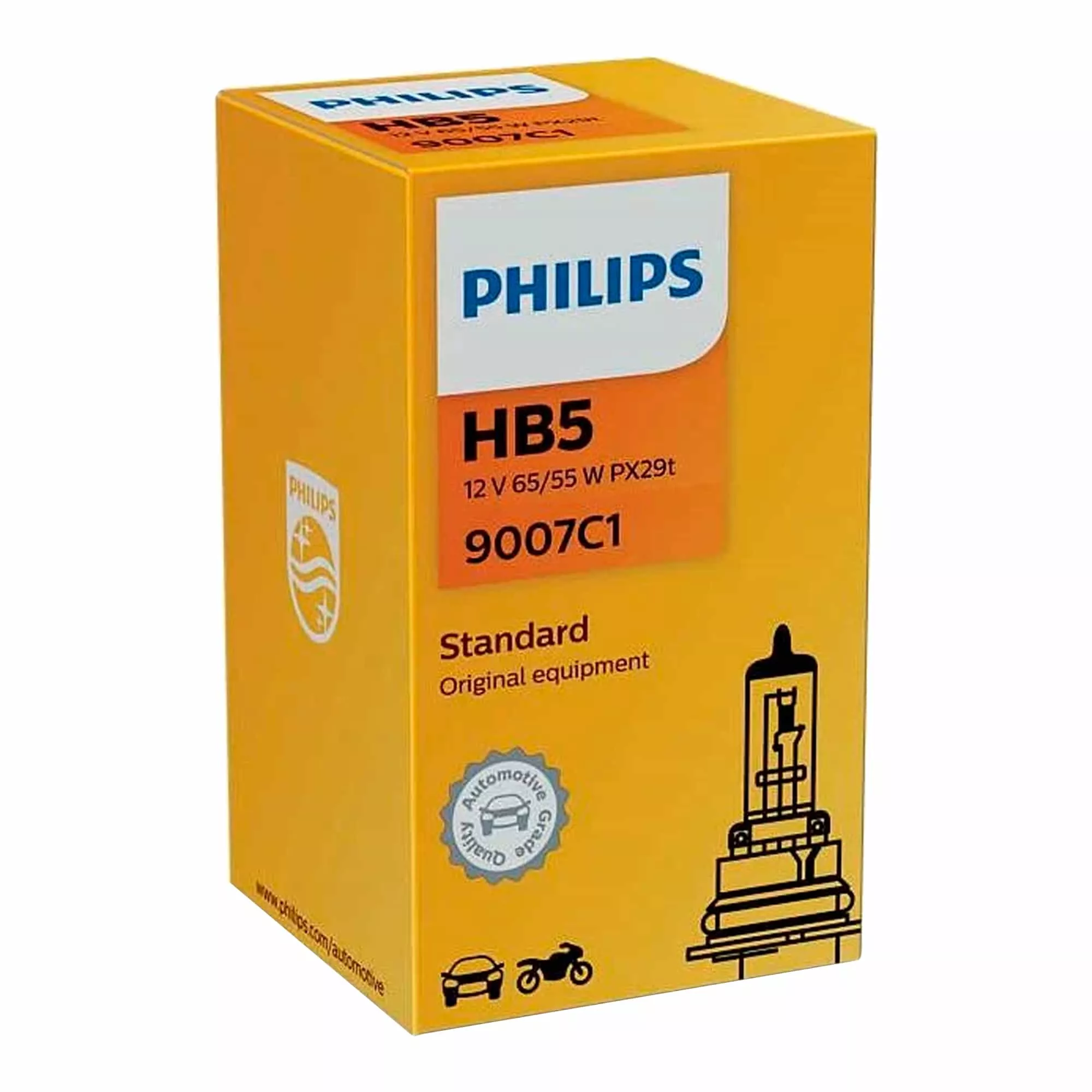 Лампа Philips Standart HB5 12V 55/65W 9007 C1