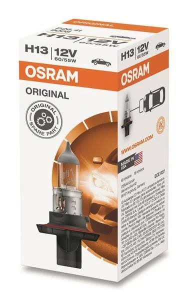 Лампа Osram Original Line H13 12V 55/60W 9008