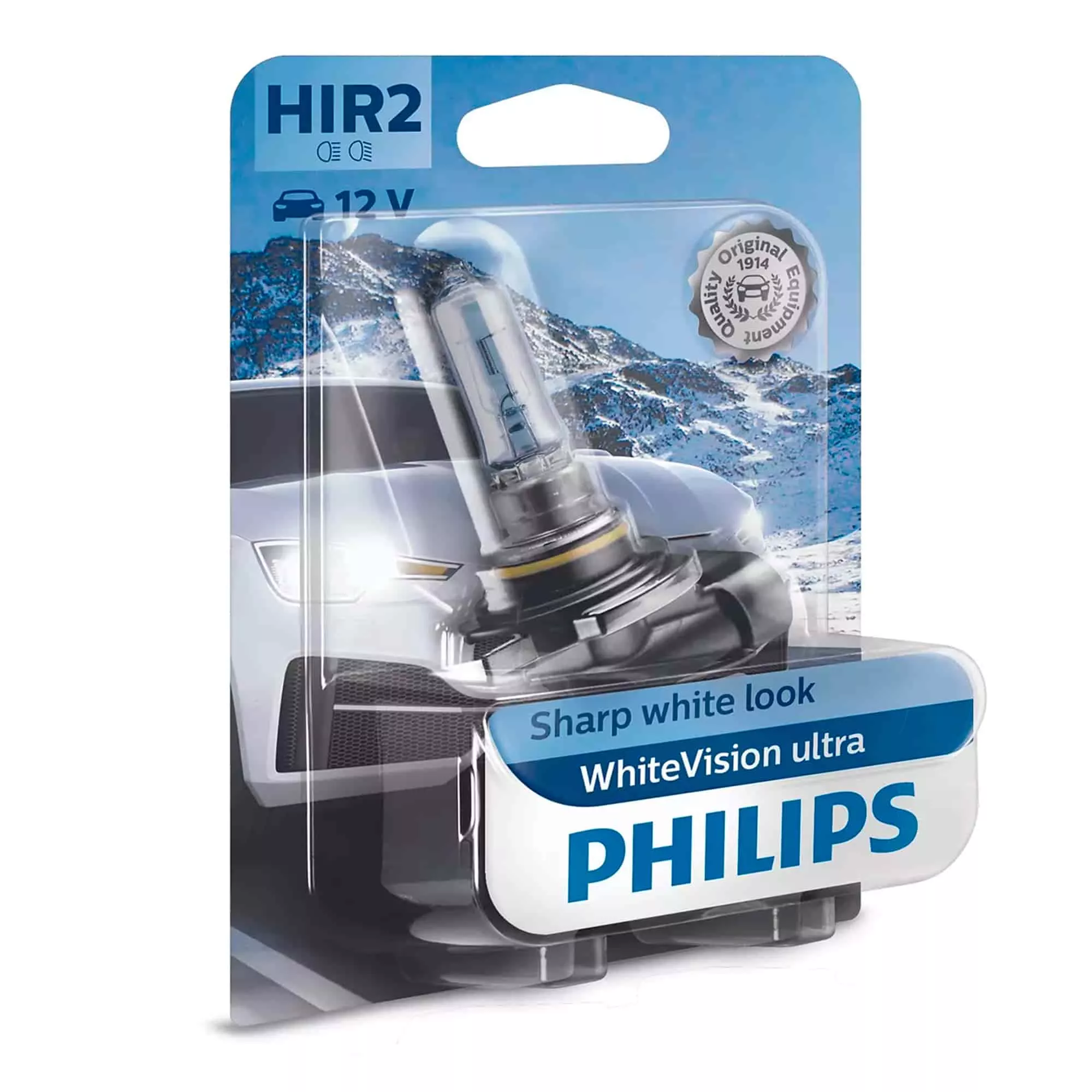 Лампа Philips WhiteVision Ultra HIR2 12V 55W 9012WVUB1