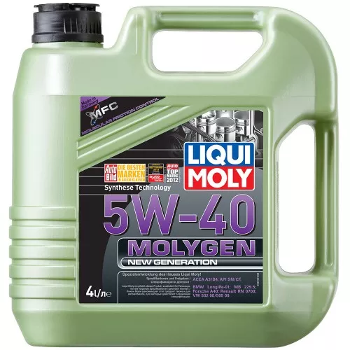 Моторное масло Liqui Moly Molygen New Generation 5W-40 4л (9054)
