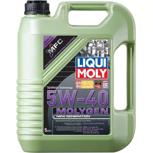 Масло моторное Liqui Moly Molygen New Generation 5W-40 5л (9055)