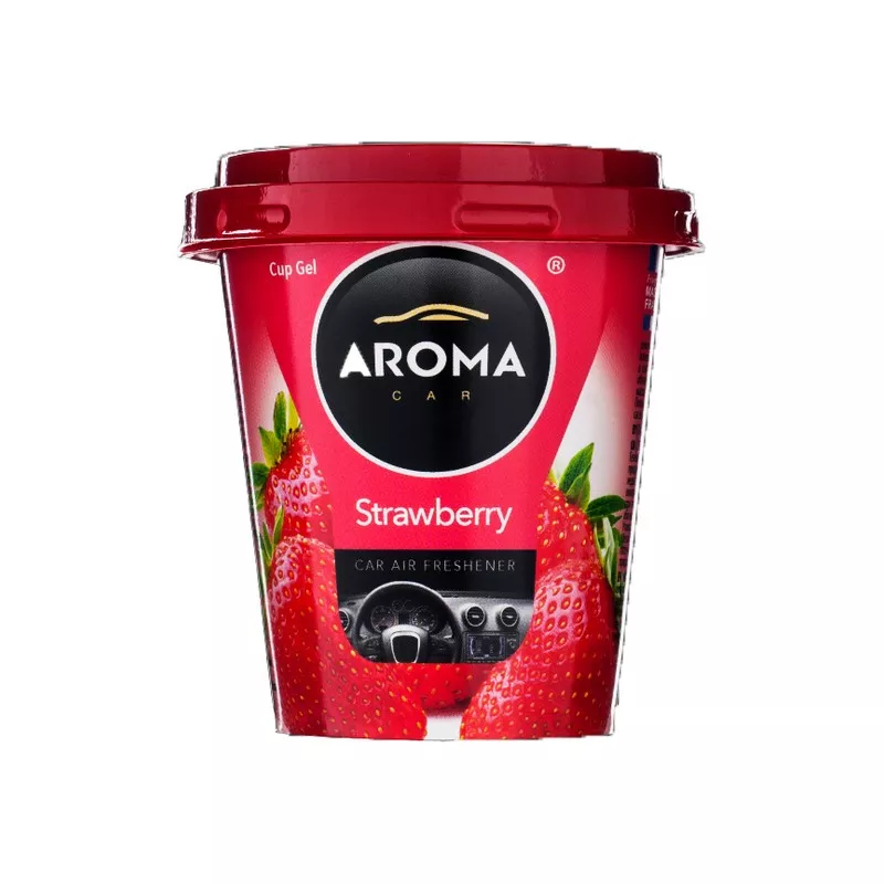 927818 Ароматизатор Aroma Car Cup Gel Strawberry