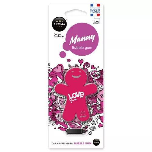 Ароматизатор Aroma Car Manny BUBBLE GUM (929942) Ароматизатор Aroma Car Manny BUBBLE GUM (929942)