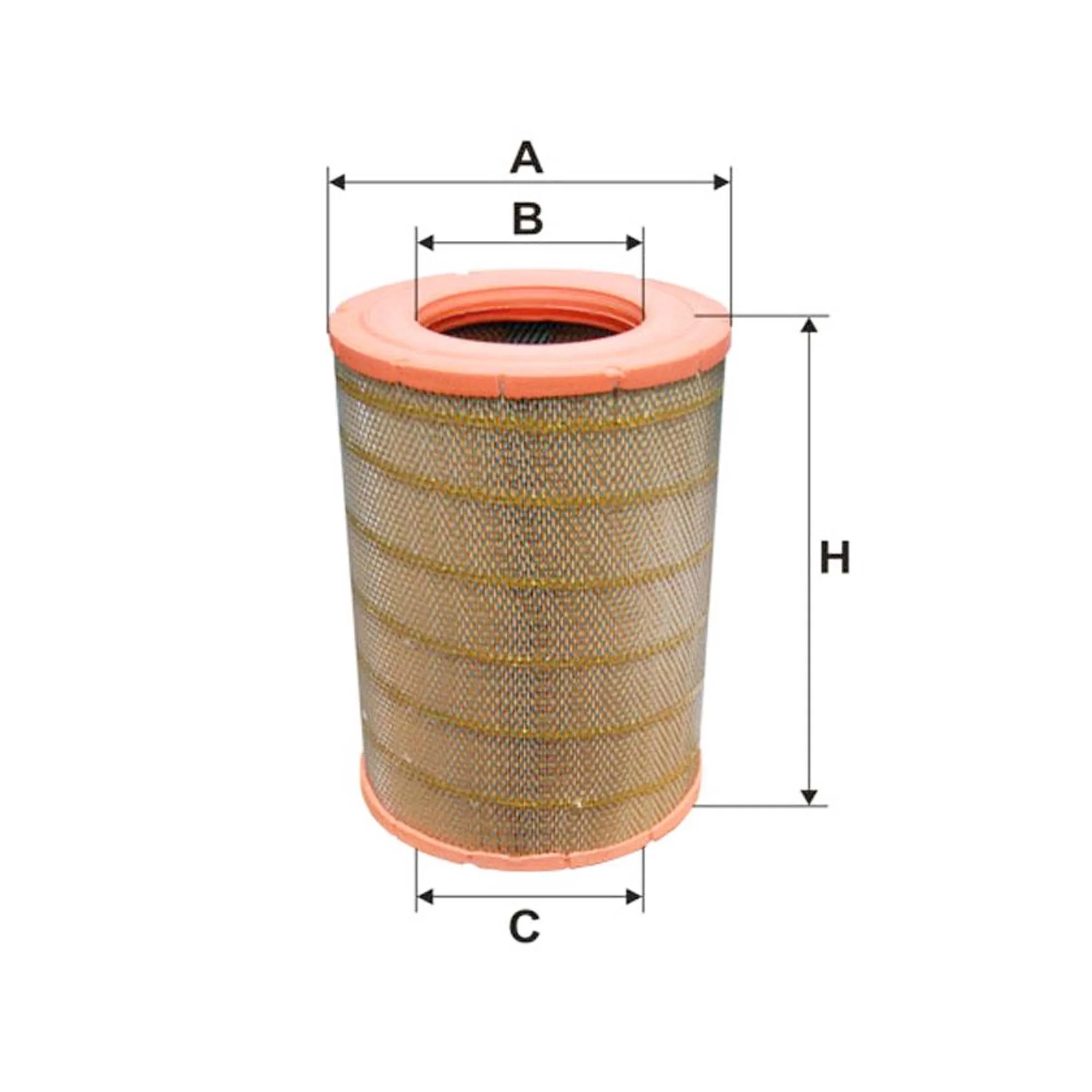 WIX FILTERS 93091E Повітряний фільтр