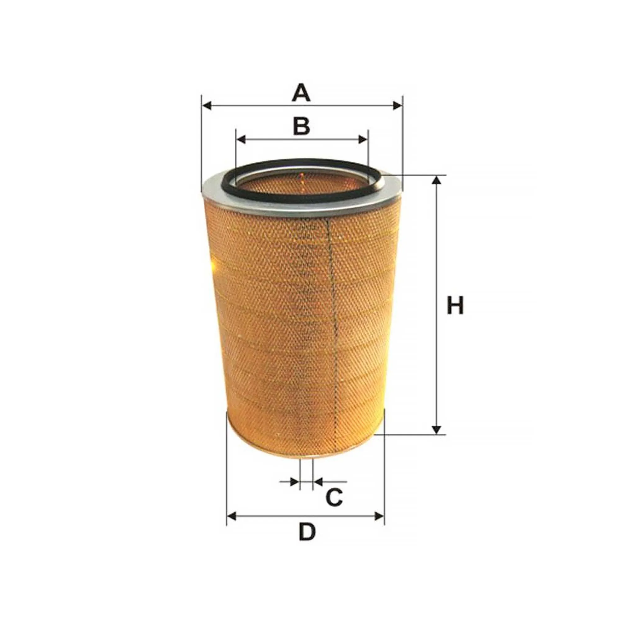 WIX FILTERS 93114E Воздушный фильтр