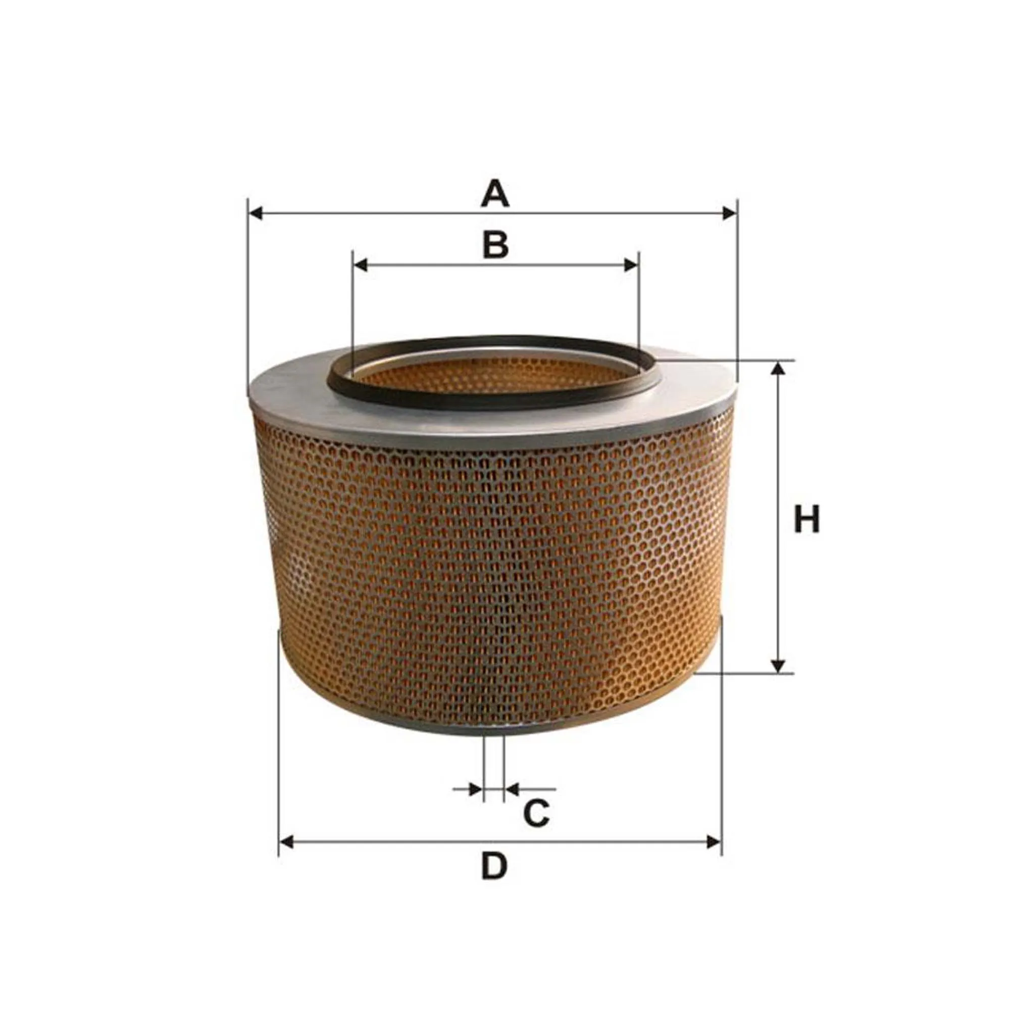 WIX FILTERS 93160E Повітряний фільтр