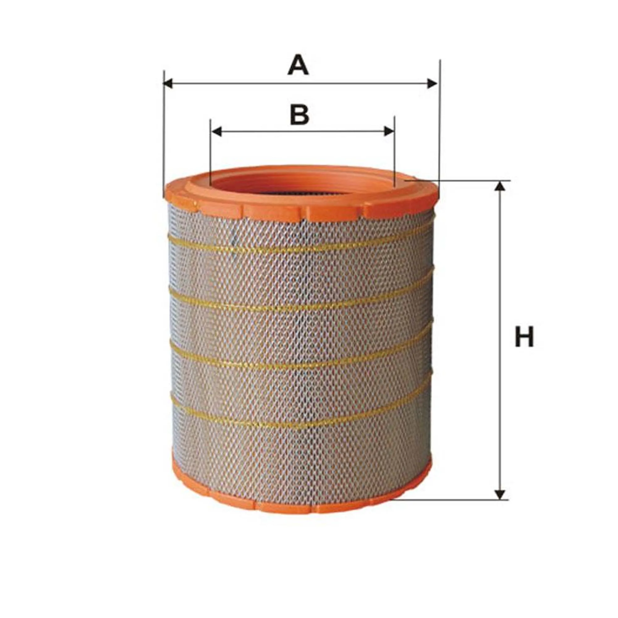 WIX FILTERS 93331E Повітряний фільтр