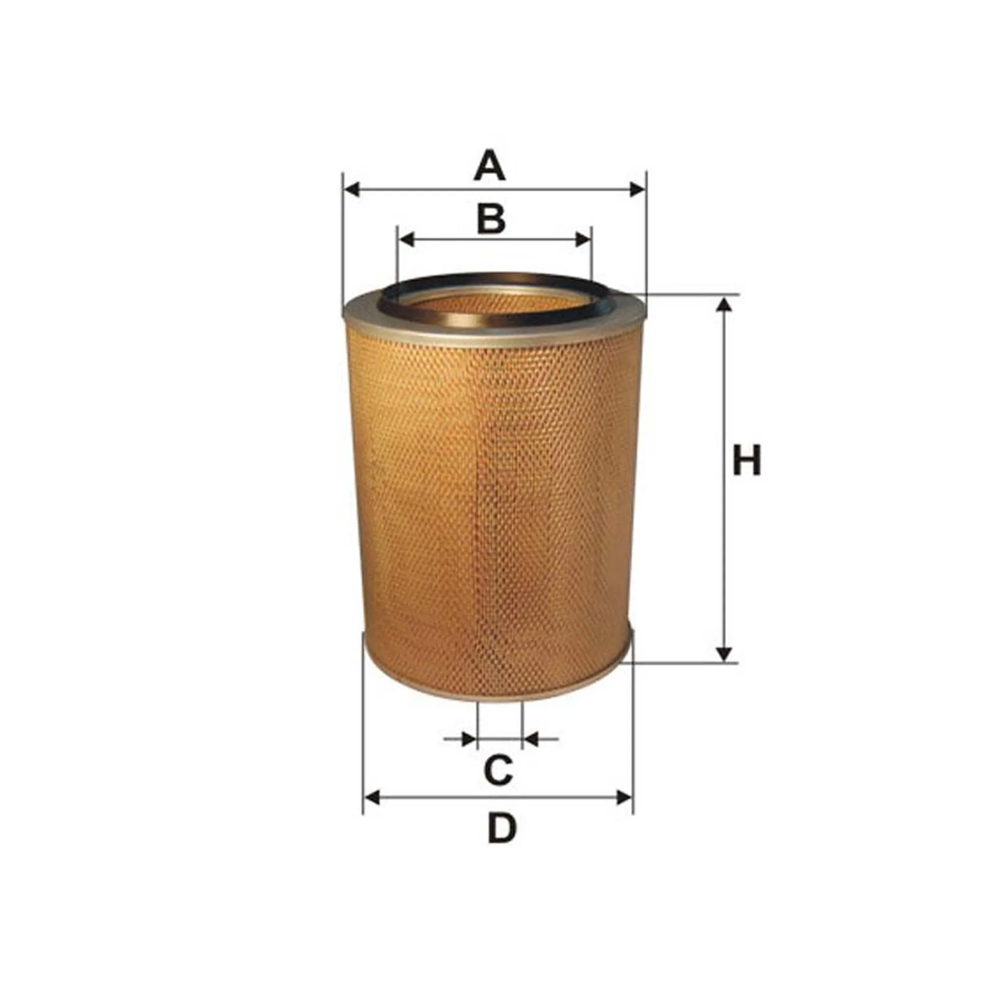 WIX FILTERS 93349E Воздушный фильтр