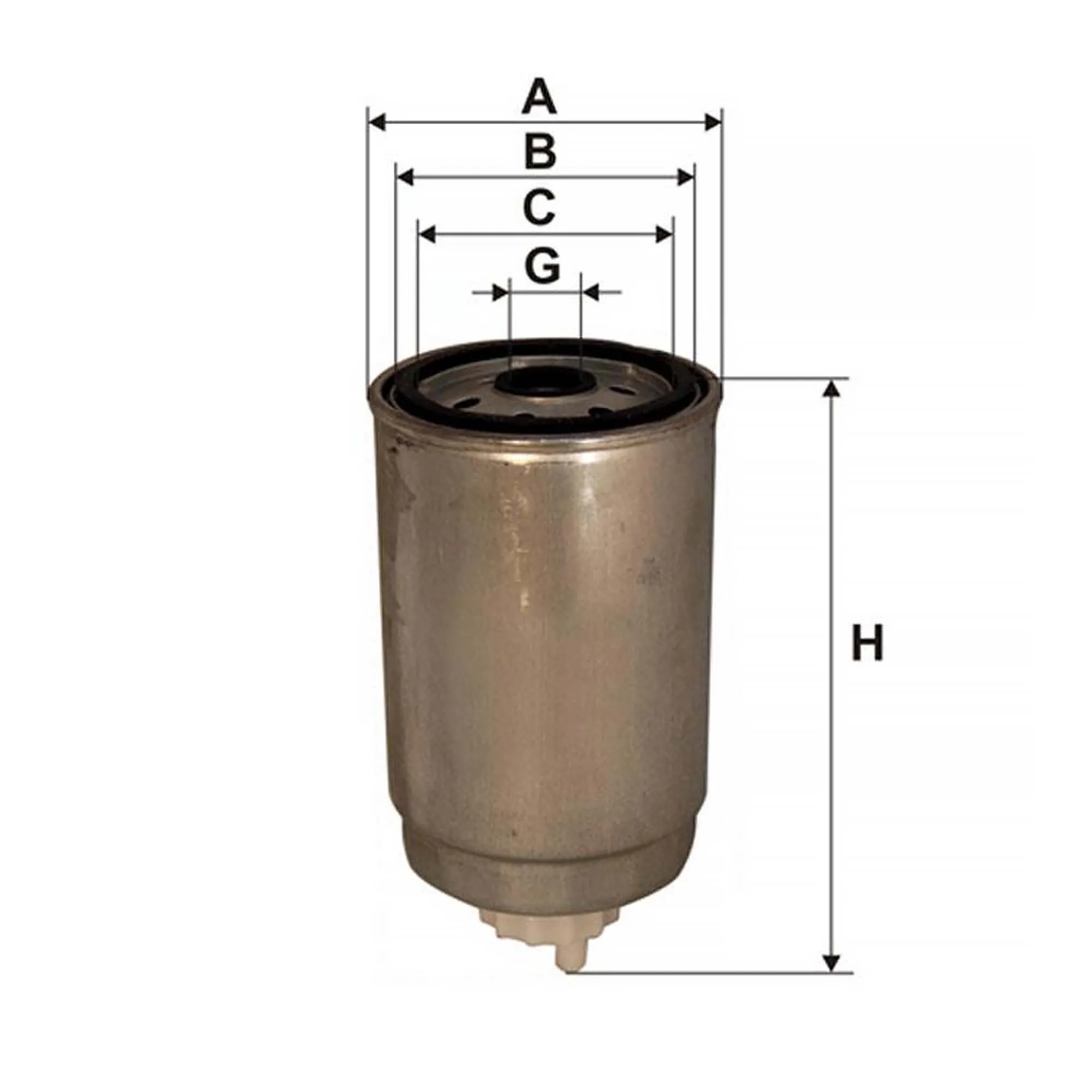 WIX FILTERS 95045E Паливний фільтр