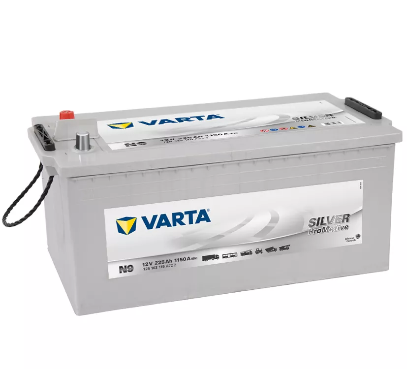Грузовой аккумулятор Varta Promotive Super Heavy Duty N9 6CT-225Ah Аз (725 103 115)