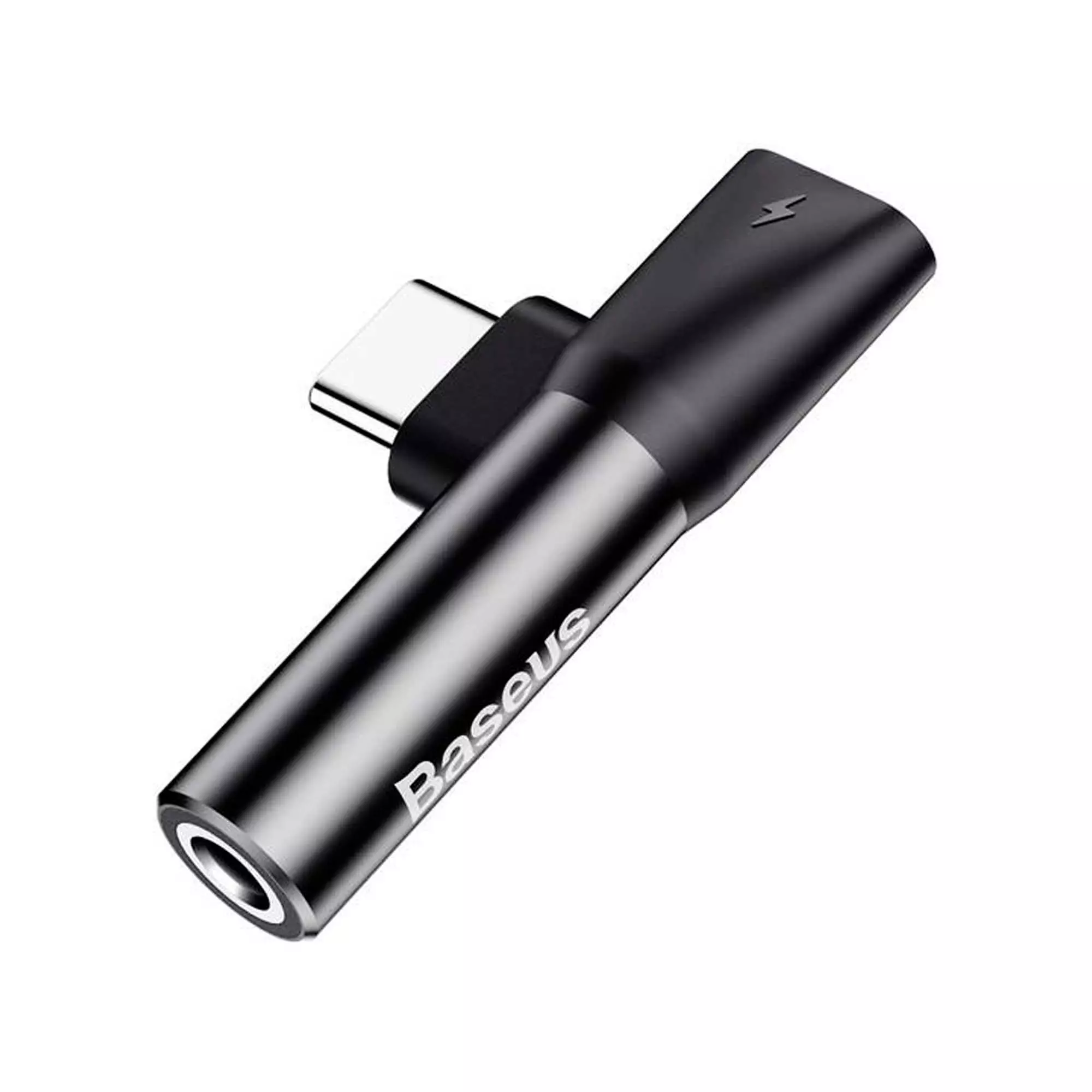 Адаптер Baseus L41 AUX Type-C to Type-C +3.5mm черный (CATL41-01)