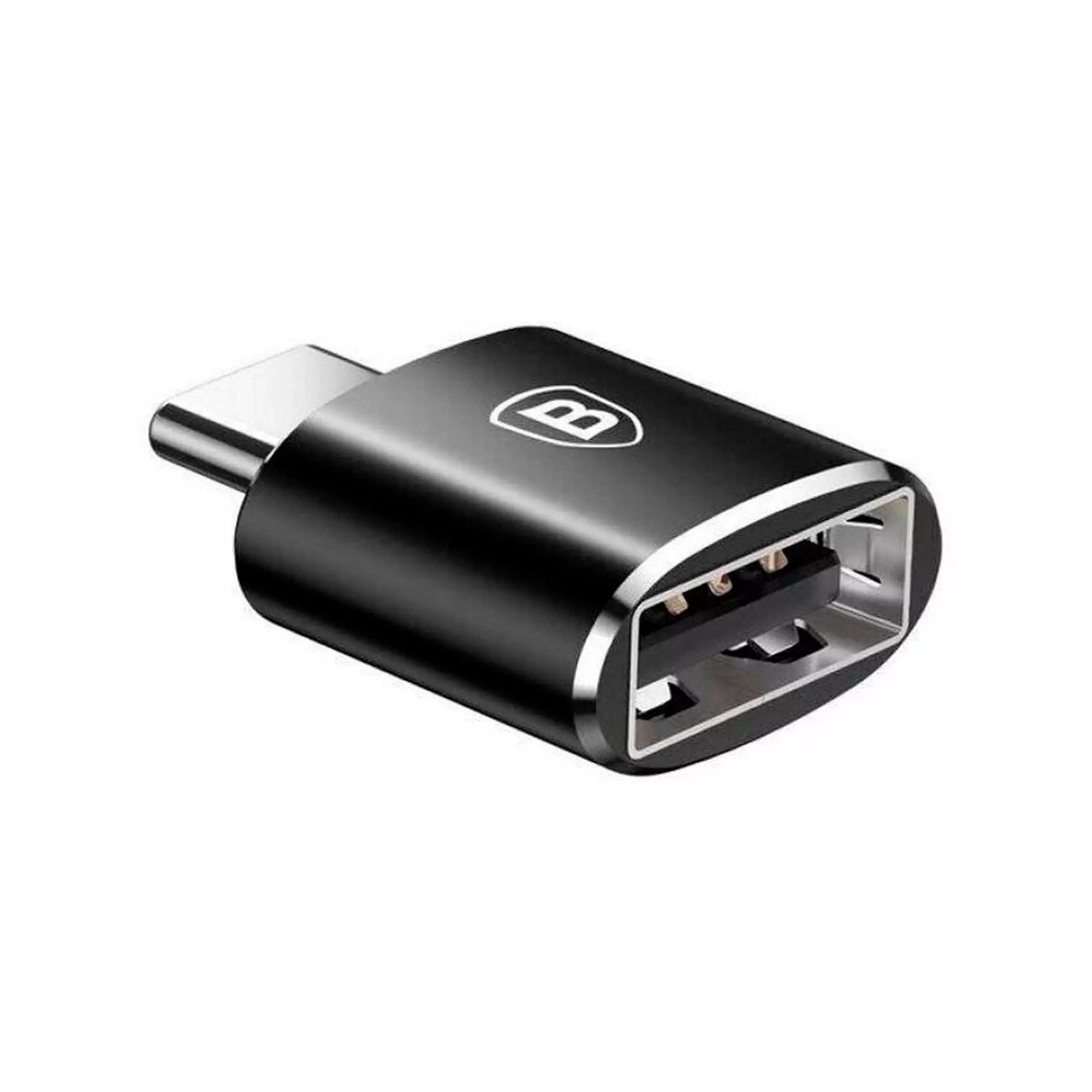 Адаптер Baseus Mini Type-C to USB черный (CATOTG-01)