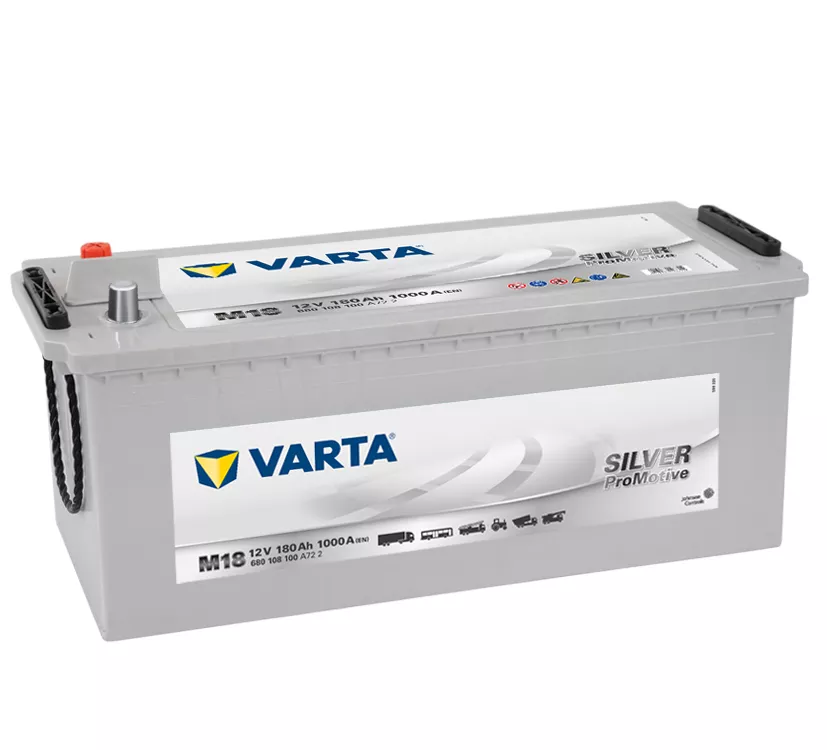 Вантажний акумулятор Varta Promotive Silver M18 6CT-180Ah Аз (680 108 100)