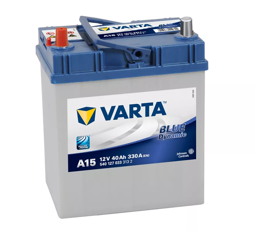 Автомобільний акумулятор VARTA 6CT-40 Аз Asia 540 127033 Blue Dynamic (A15)