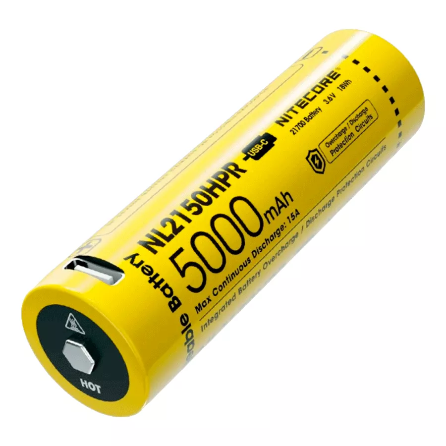 Аккумулятор 21700 (5000mAh) Nitecore NL2150HPR (6-1379_50_HPR)