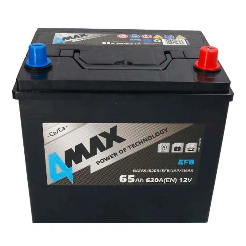 Акумулятор 4MAX (BAT65/620R/EFB/JAP/4MAX) Акумулятор 4MAX (BAT65/620R/EFB/JAP/4MAX)