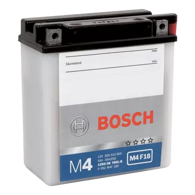 Мото акумулятор BOSCH M4F 6СТ-5Аh АзЕ (092 M4F 180)