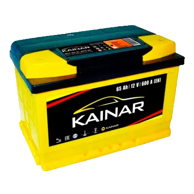 Аккумулятор 65Ah-12v KAINAR Standart+ (278х175х190), L,EN600 Аккумулятор 65Ah-12v KAINAR Standart+ (278х175х190), L,EN600