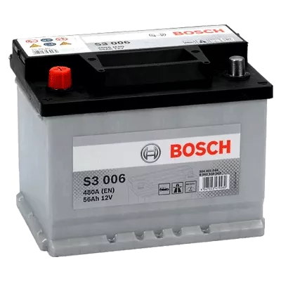 Автомобильный аккумулятор BOSCH S3 6CT-56 (0092S30060)