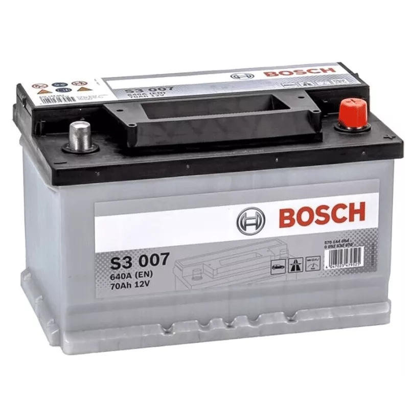 Автомобільний акумулятор BOSCH S3 6CT-70 АзЕ (0092 S30070)