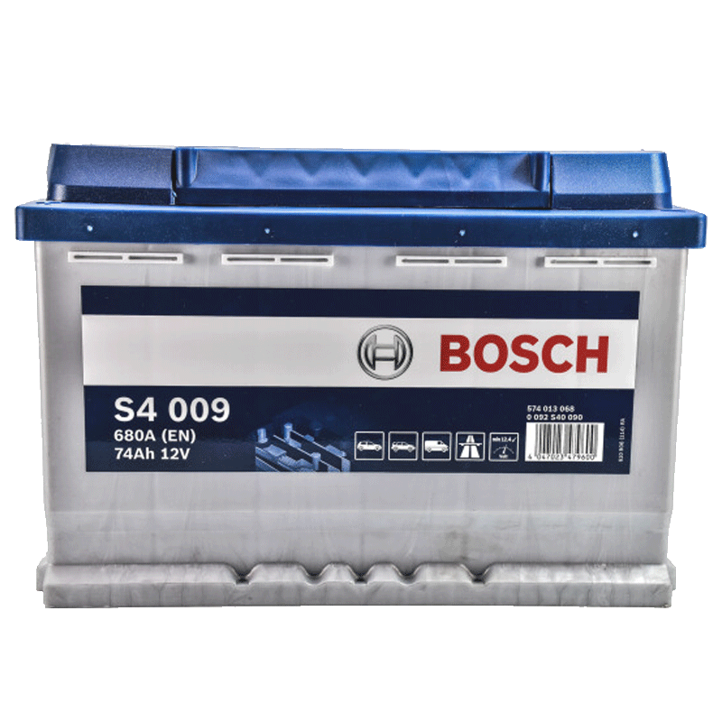 Аккумулятор Bosch S4 6CT-74Ah (+/-) (0 092 S40 090)
