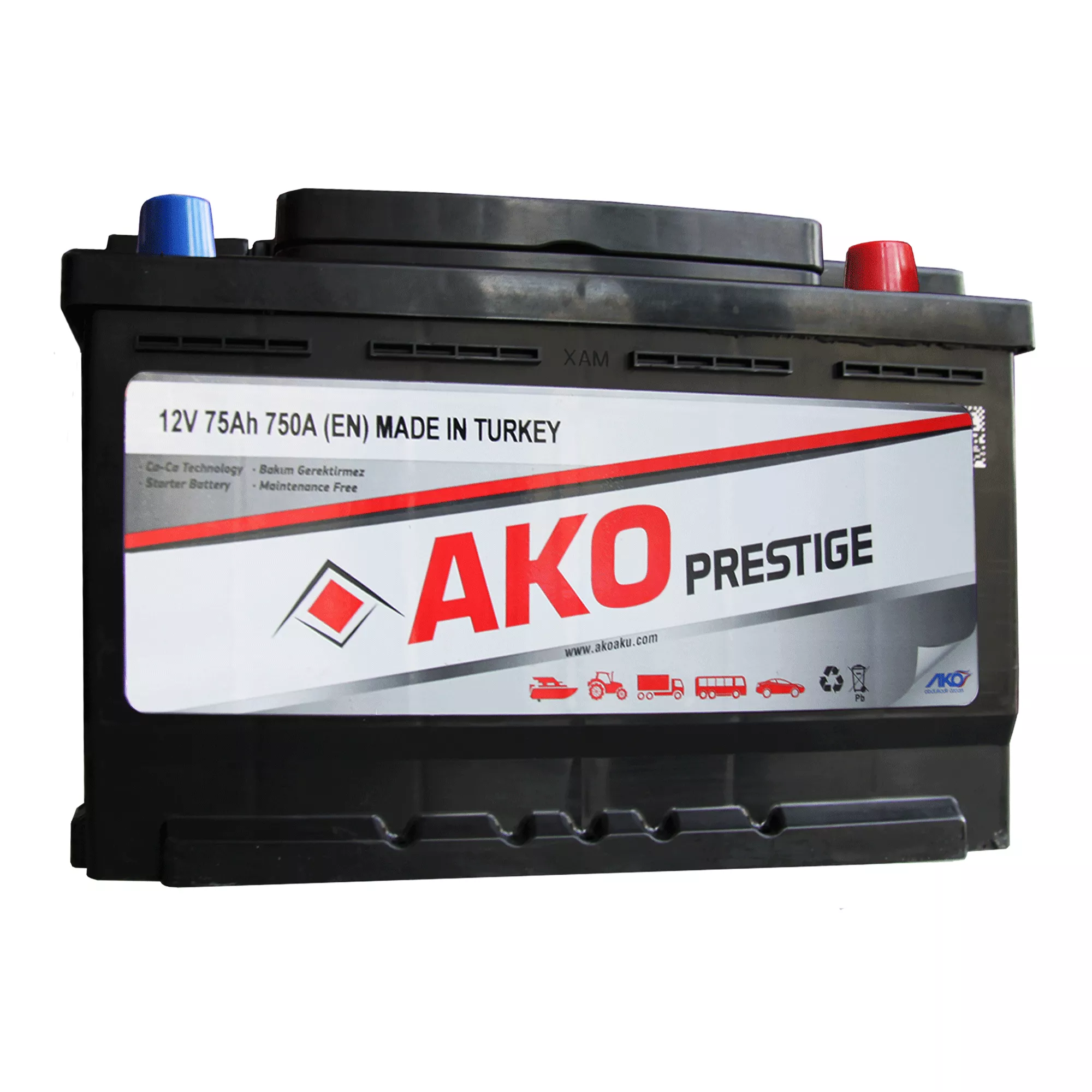 Аккумулятор AKO 6CT-75 А АзЕ MF Аккумулятор AKO 6CT-75 А АзЕ MF