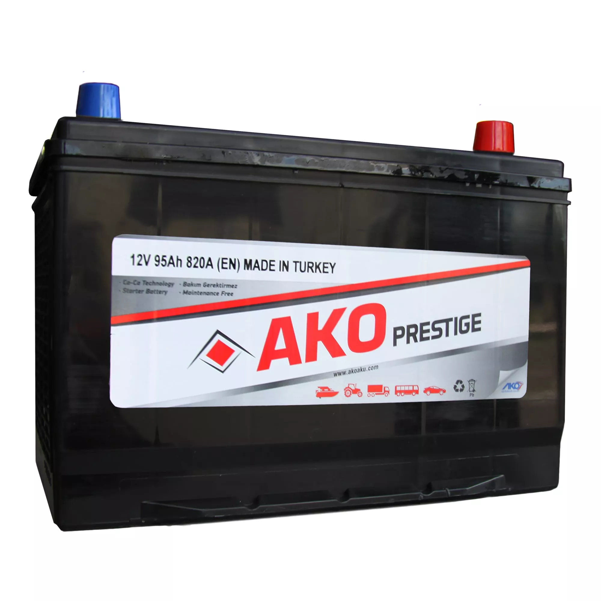 Аккумулятор AKO 6CT-95 А АзЕ SMF JIS Asia Аккумулятор AKO 6CT-95 А АзЕ SMF JIS Asia