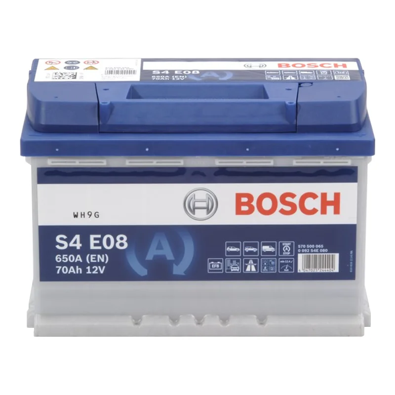Автомобільний акумулятор BOSCH 6СТ-70Ah АзЕ (0 092 S4E 080) Автомобільний акумулятор BOSCH 6СТ-70Ah АзЕ (0 092 S4E 080)