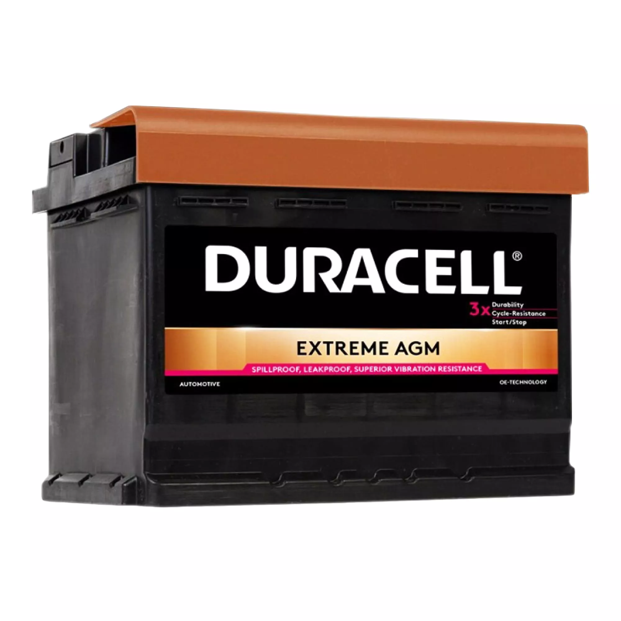 Аккумулятор Duracell AGM Extreme 60Ah 12V АзЕ EN640 (DE60AGM)
