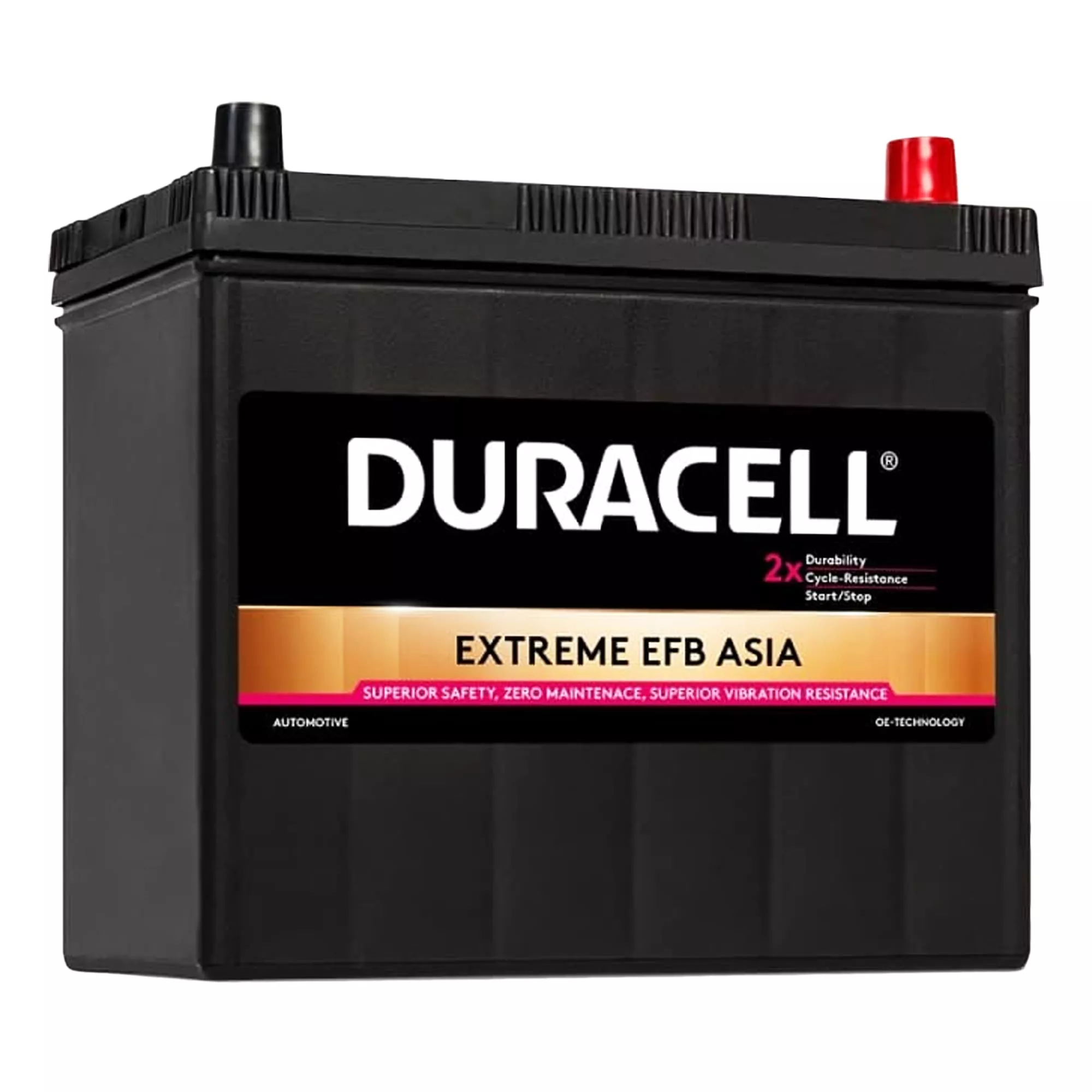 Аккумулятор Duracell EFB Extreme 55Ah 12V АзЕ EN460A (DE55EFB)