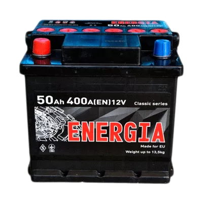 Автомобильный аккумулятор ENERGIA 6CT-50А Аз 400А (000022384)