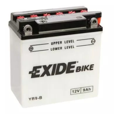 Мото аккумулятор EXIDE 9Ah Аз 100 А  (YB9 BS EXIDE)