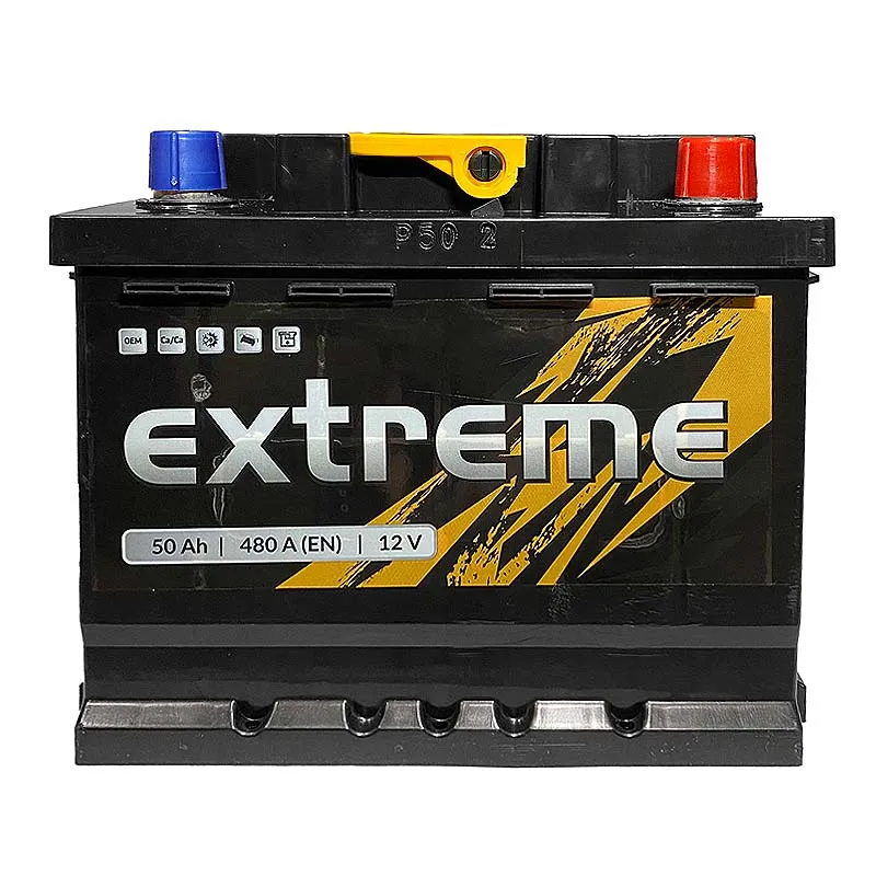 Автомобильный аккумулятор EXTREME 6CT-50Аh АзЕ (EX500) Автомобильный аккумулятор EXTREME 6CT-50Аh АзЕ (EX500)