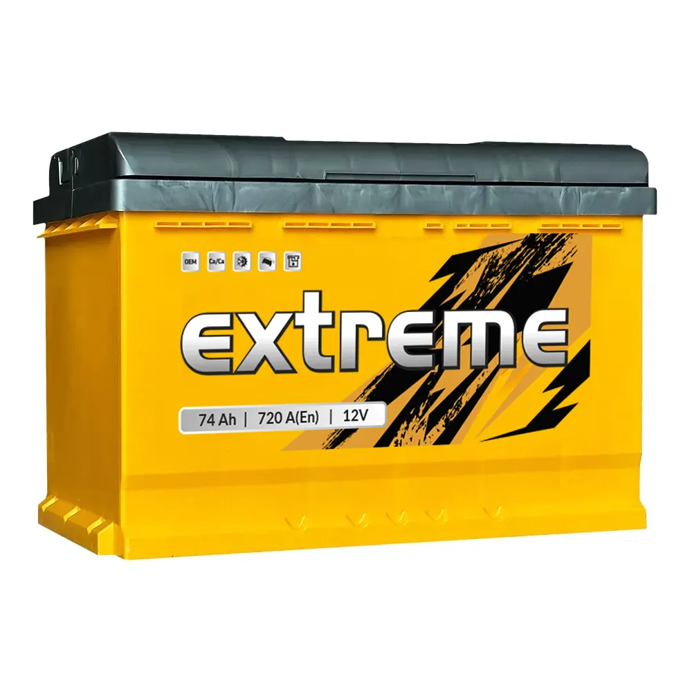 Аккумулятор Extreme 6CT-74Аh АзЕ (EX740)