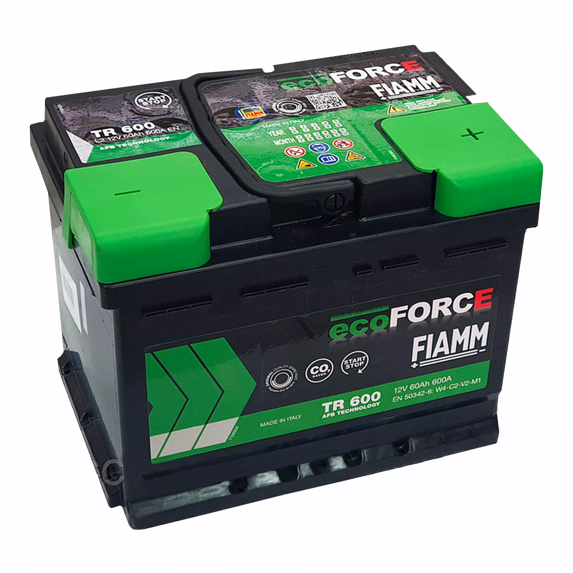 Автомобильный аккумулятор FIAMM 6CT-60 AзЕ EFB ecoFORCE START-STOP ...