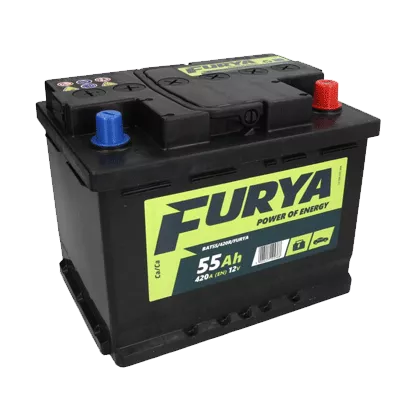 Автомобільний акумулятор FURYA 6СТ-55Ah АЗЕ 420A (55420)