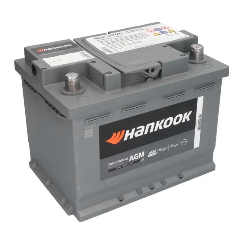 Автомобильный аккумулятор HANKOOK AGM 6СТ-60Ah АзЕ (AGM56020)