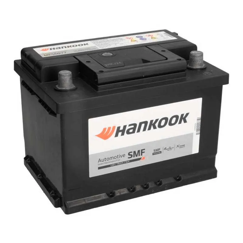 Акумулятор HANKOOK AKUMULATORY (MF56077) Акумулятор HANKOOK AKUMULATORY (MF56077)