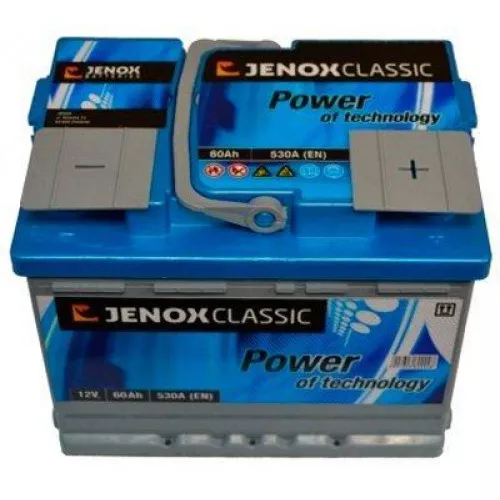 Аккумулятор JENOX Classic 6СТ-60Ah АзЕ 530A (EN) R055614AC Аккумулятор JENOX Classic 6СТ-60Ah АзЕ 530A (EN) R055614AC