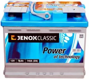 Аккумулятор JENOX Classic 6СТ-78Ah АзЕ 740A (EN) R074624AC1