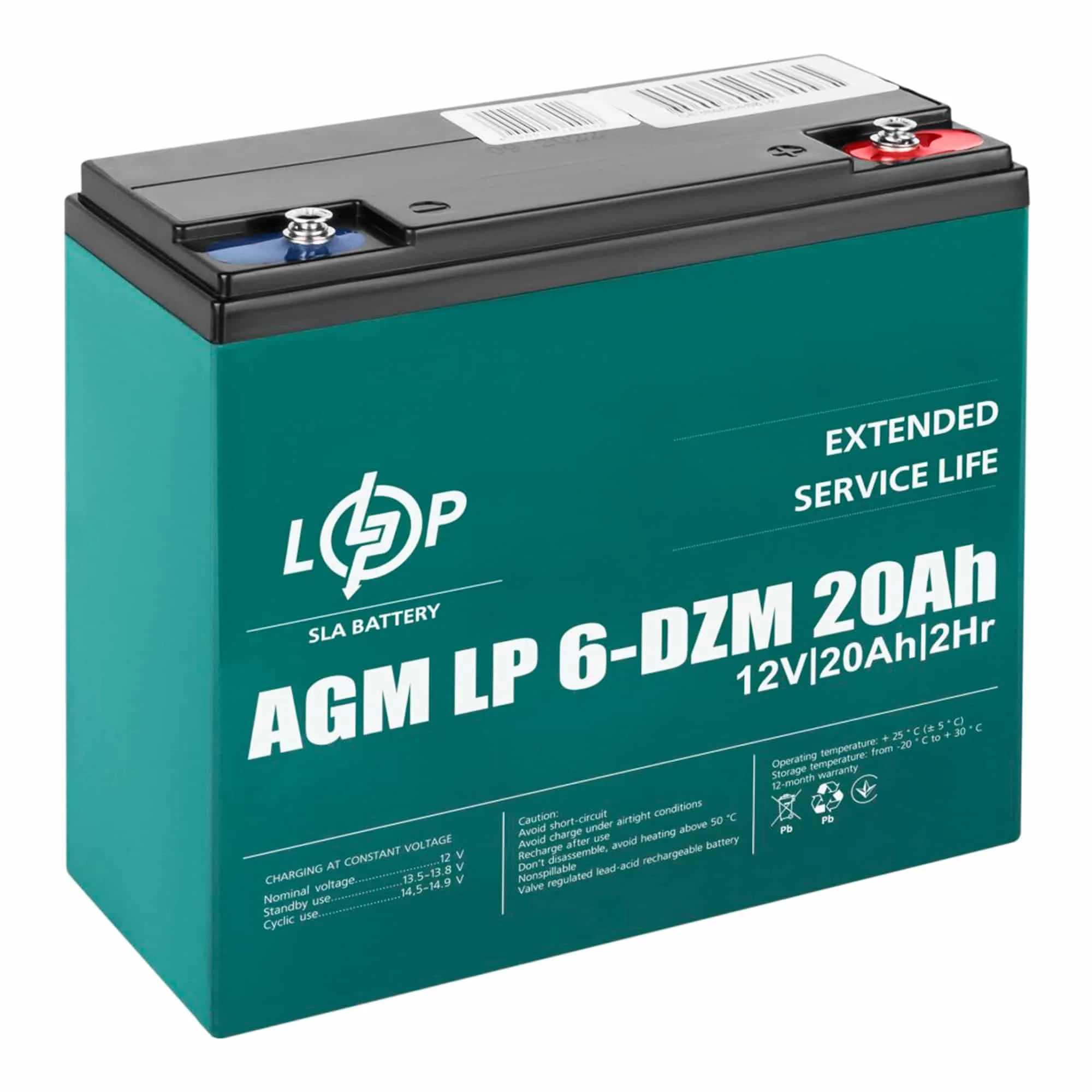 Аккумулятор Logic Power 6-DZM 6CT-20Ah АзЕ (LP5438) Аккумулятор Logic Power 6-DZM 6CT-20Ah АзЕ (LP5438)