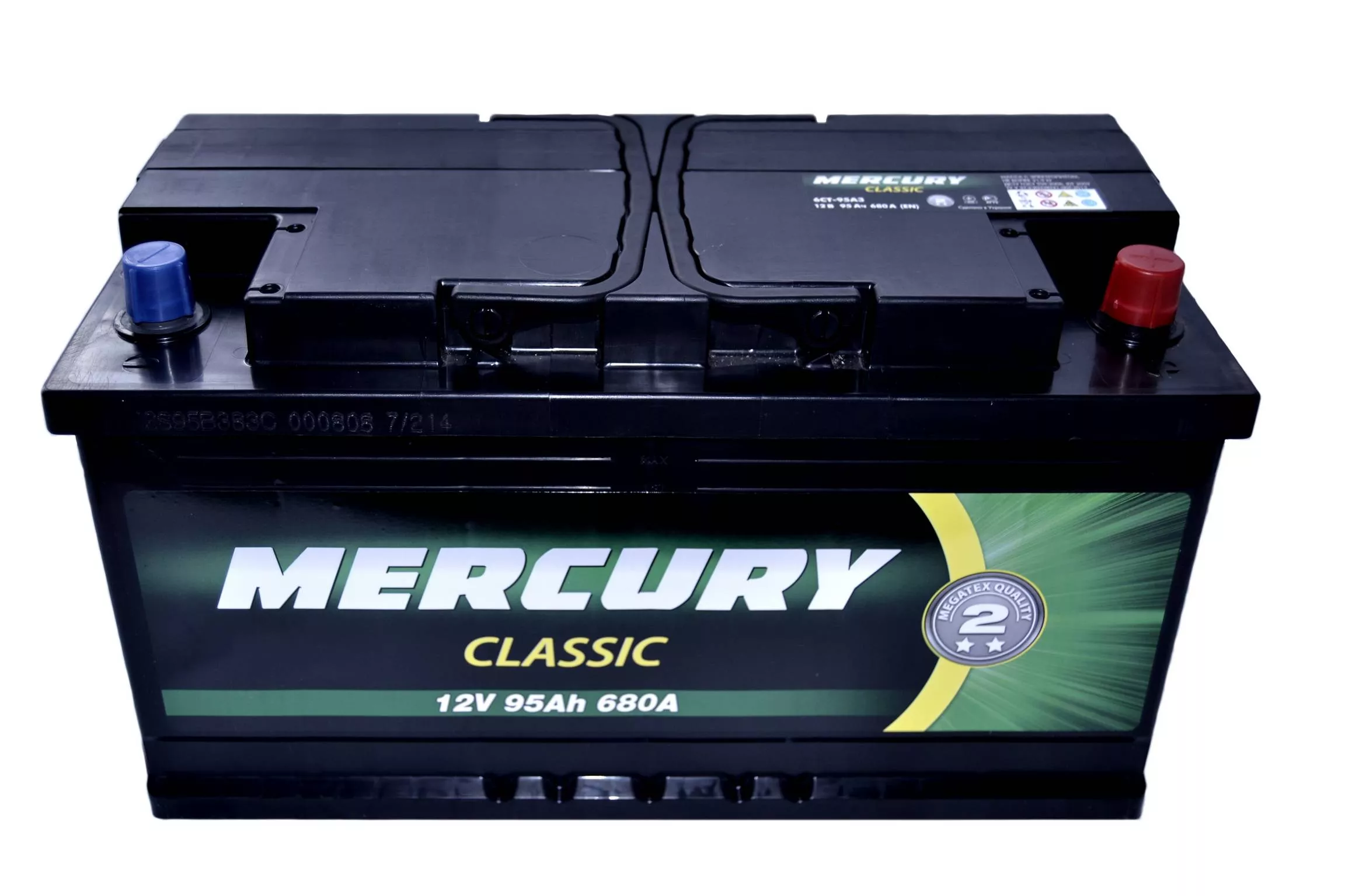 Автомобильный аккумулятор MERCURY CLASSIC 6СТ-95Ah 680A АзЕ (26001) Автомобильный аккумулятор MERCURY CLASSIC 6СТ-95Ah 680A АзЕ (26001)