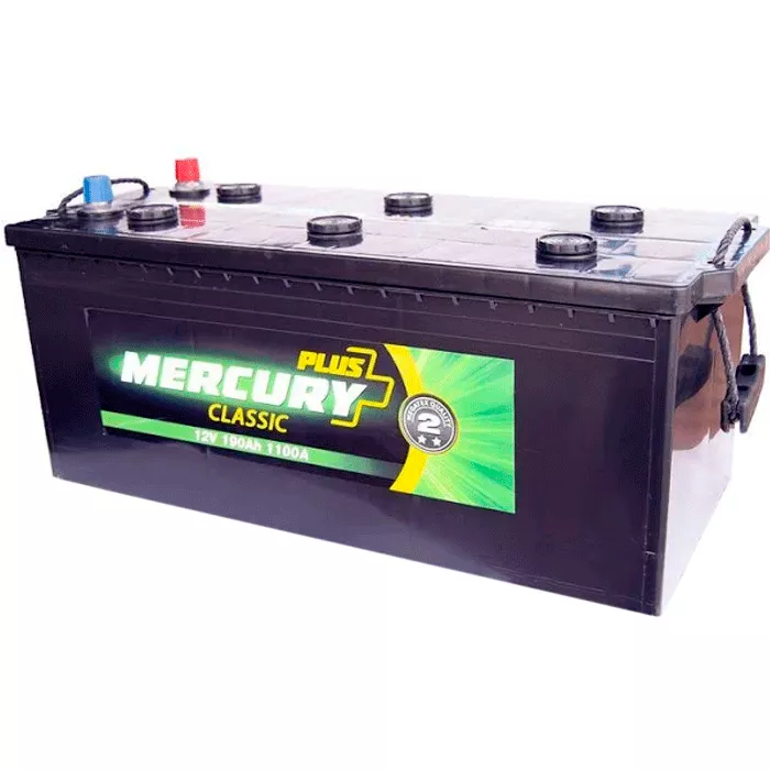 Грузовой аккумулятор MERCURY CLASSIC PLUS 6СТ-190Ah 1100A Аз (47287)